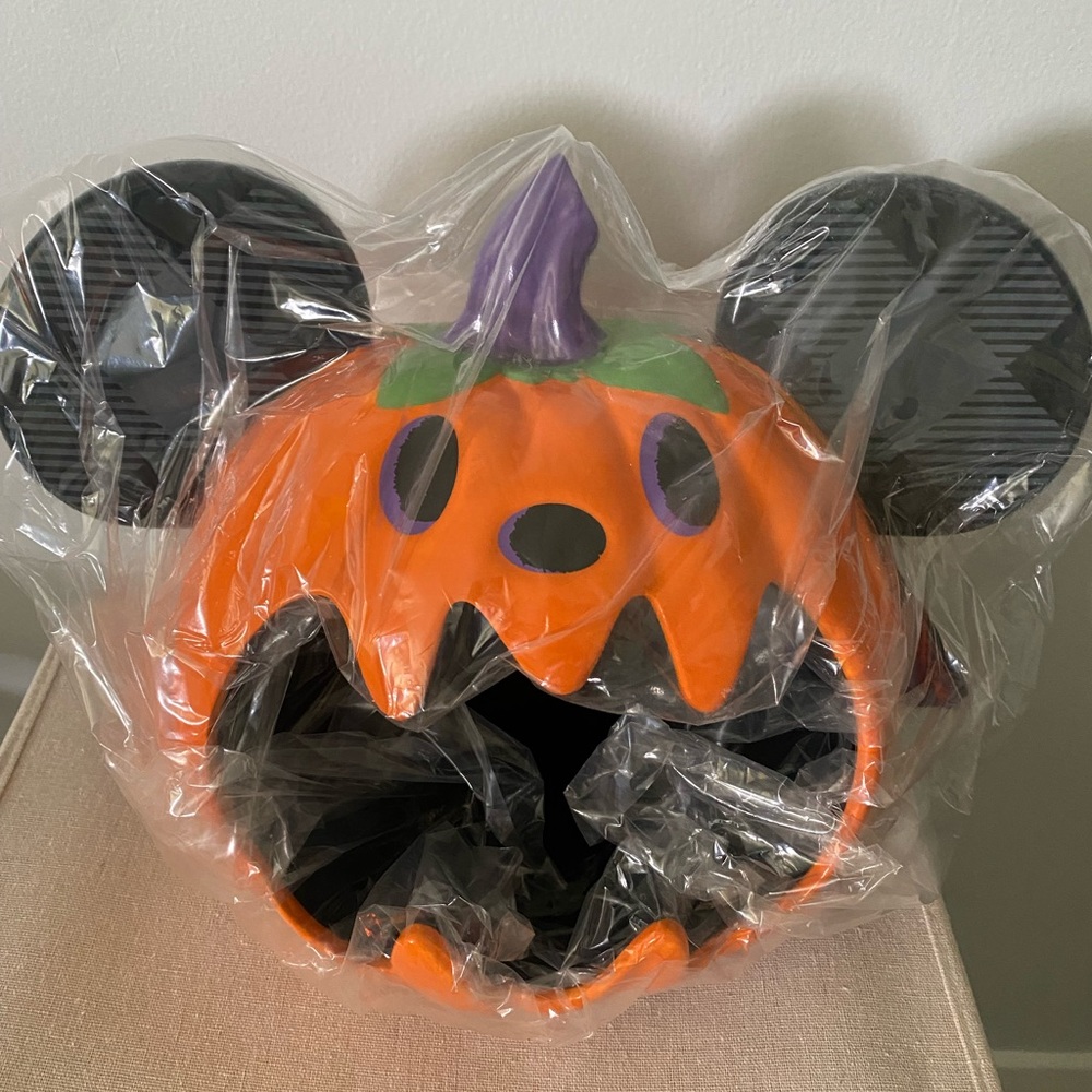 Disney Pumpkin Candy Bowl